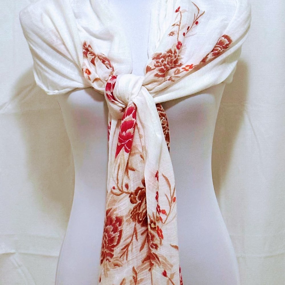 Floral Shawl/Scarf